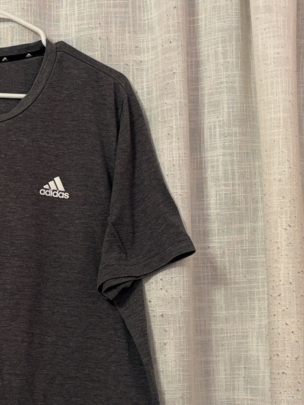 Mens Adidas Gray Primegreen AeroReady Athletic Tee